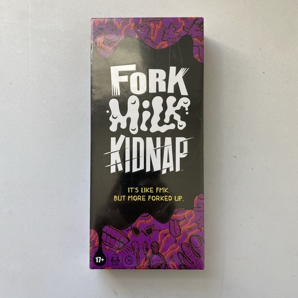 Hasbro Other - Fork Milk Kidnap - Adult Party Card Game – Brand New & Sealed